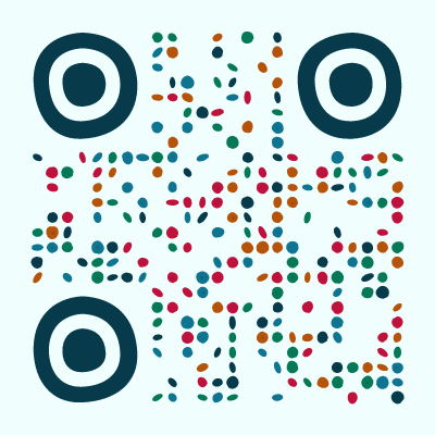 QR code in the bacteria preset