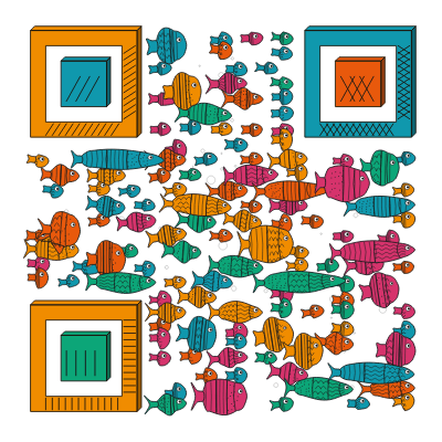 QR code in the bigFish preset
