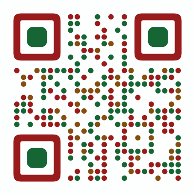 QR code in the christmas preset