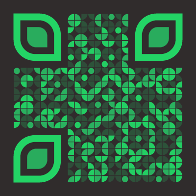 QR code in the darkBush preset