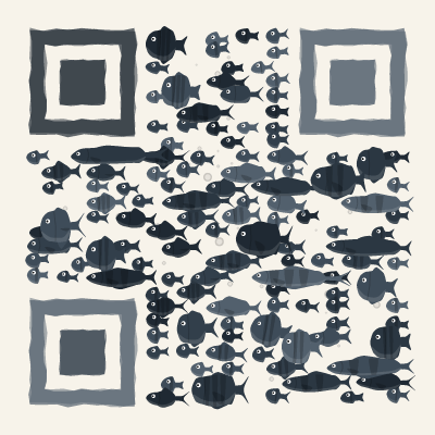 QR code in the deepSea preset