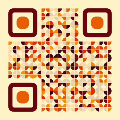 QR code in the discoFloor preset