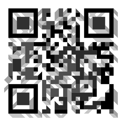 QR code in the escher preset