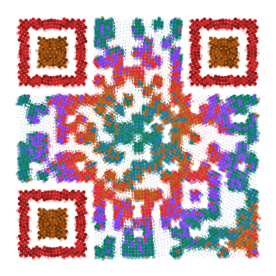 QR code in the florist preset