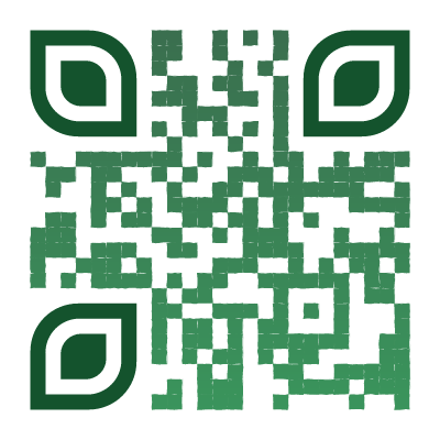 QR code in the forest preset