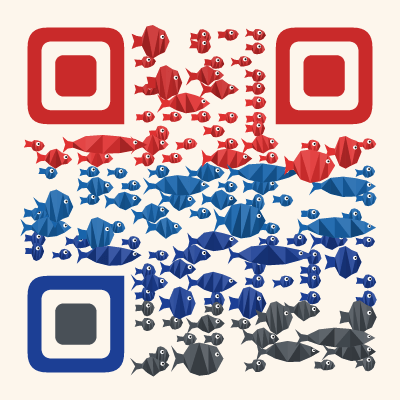 QR code in the paperKoi preset