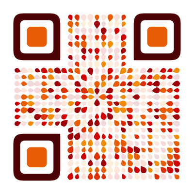 QR code in the petals preset