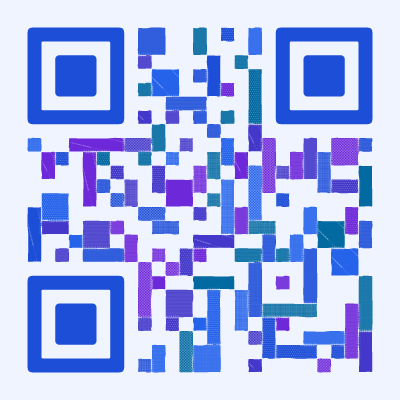 QR code in the stitches preset
