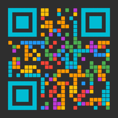 QR code in the tetris preset