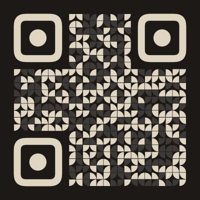 QR code in the vinylGroove preset